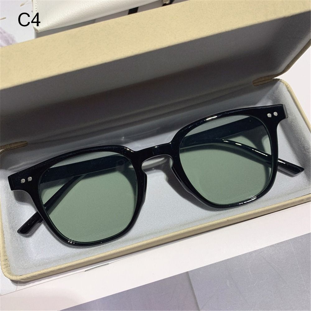 Gafas de sol Vintage para hombre y mujer, lentes de playa con gradiente de océano transparente, Retro, accesorio de verano: Lavanda