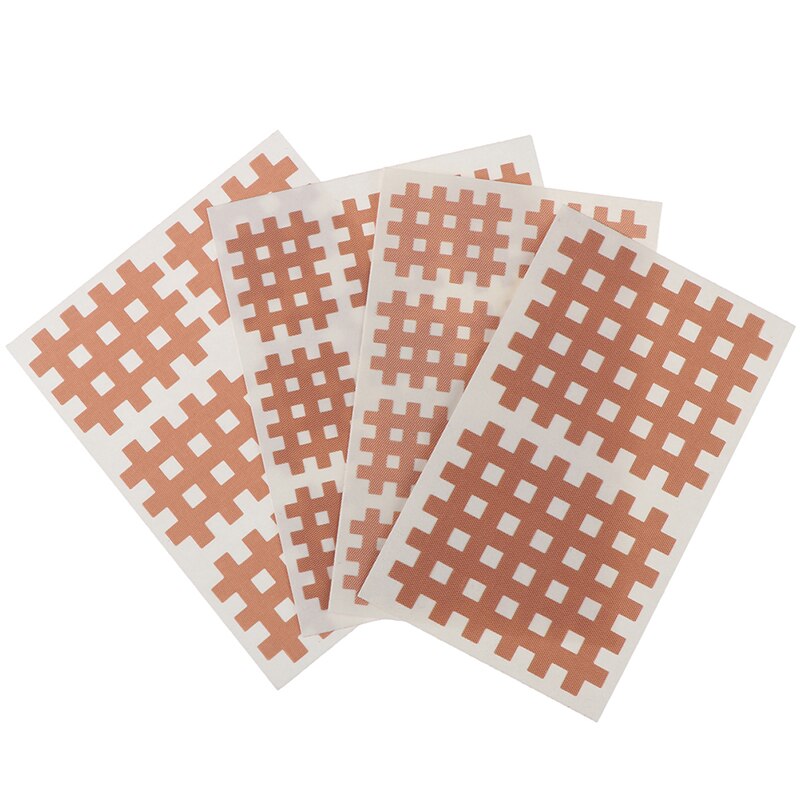 20Sheet/Box Sport Muscle Tape Elastic Cross Tape Breathable Spiral Cross Kinesiology Tape Physical Therapy Cross Tapes Sport