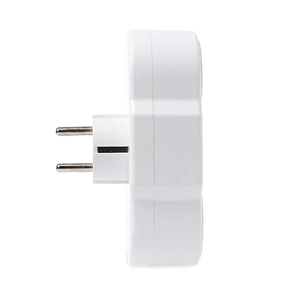 EU Type Conversion Socket 1 to 4 Way EU Standard Power Adapter Socket Traveling Socket AC 110~250V Russian Conversion Plug