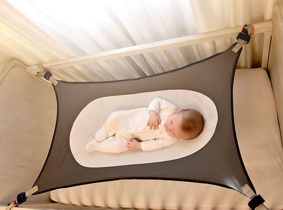 Hamaca de seguridad desmontable para bebé, cama para dormir de chico recién nacido, cuna de bebé, columpio elástico, red ajustable, portátil