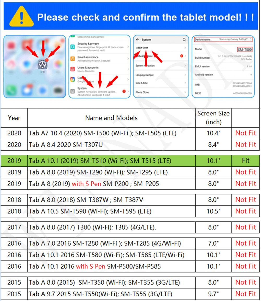 Für Samsung Galaxis Tab EINE 10,1 T515 T510 fallen freundlicher Tablette EVA schaum Stand Abdeckung für TabA 10,1 zoll SM-T510 SM-T515