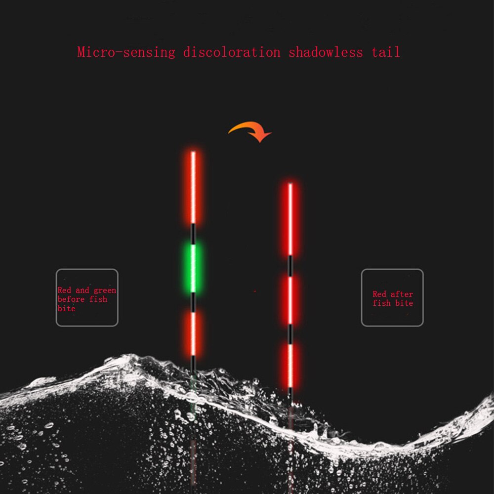 Attrezzatura per galleggiante da pesca con allarme intelligente a portato con batteria CR425 accessori per tappo per patata fritta con rilevamento a gravità