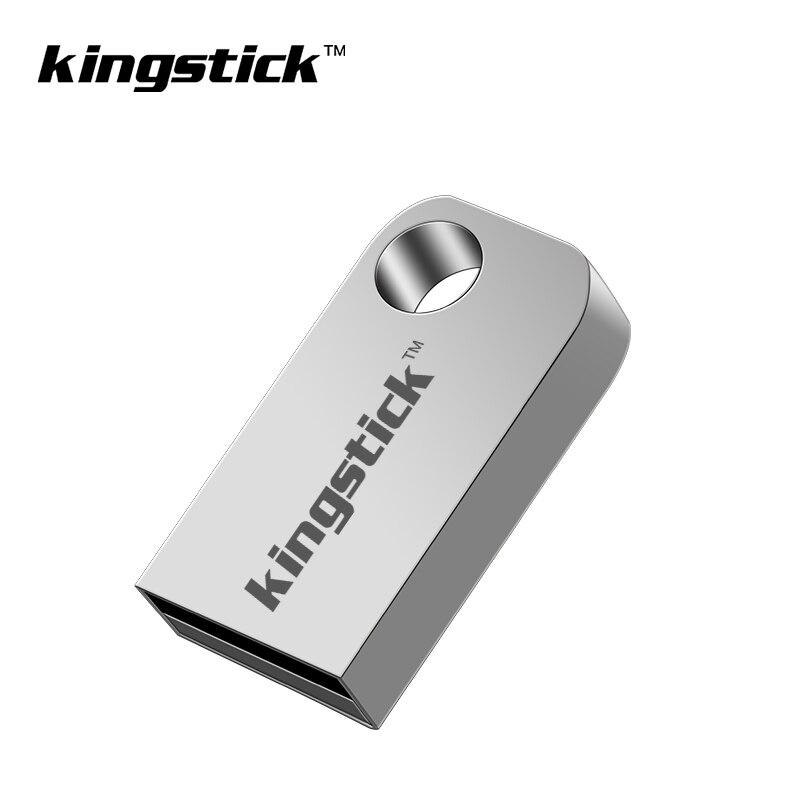 Kingstick USB 2.0 u ディスクミニメタル usb フラッシュドライブ 4 ギガバイト 8 ギガバイトペンドライブ 16 ギガバイト 32 ギガバイト 64 ギガバイト 128 ギガバイトペンドライブ小型メモリスティック cle usb: 8 ギガバイト / silver