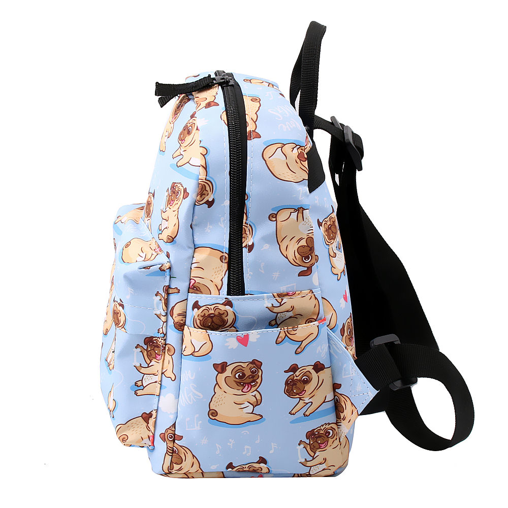 DAOXI mignon carlin Mini sac à dos pour filles sac à bandoulière étanche adolescent petit sac à dos fleurs DXMNSB-5