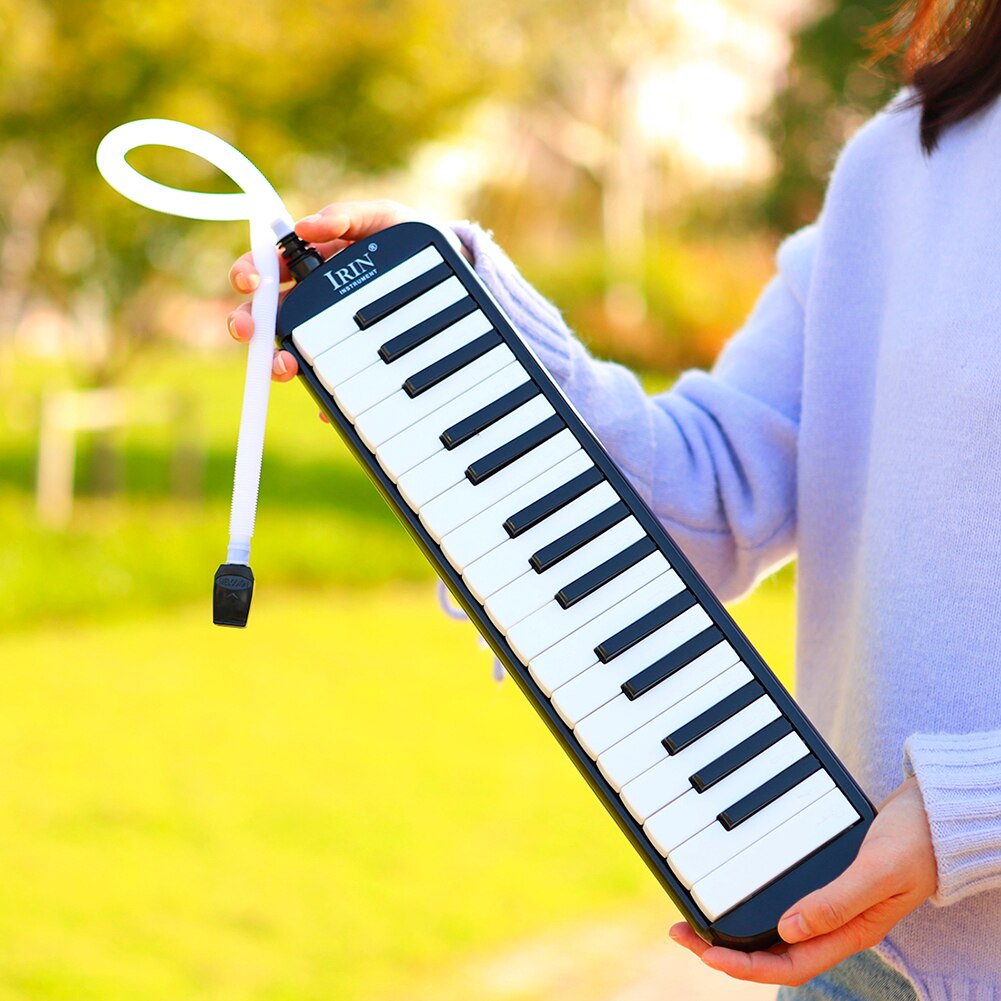 32 Keys Piano Melodica Set with Carrying Bag Durable Melodic Playing Keyboard Musical Instruments Beginners