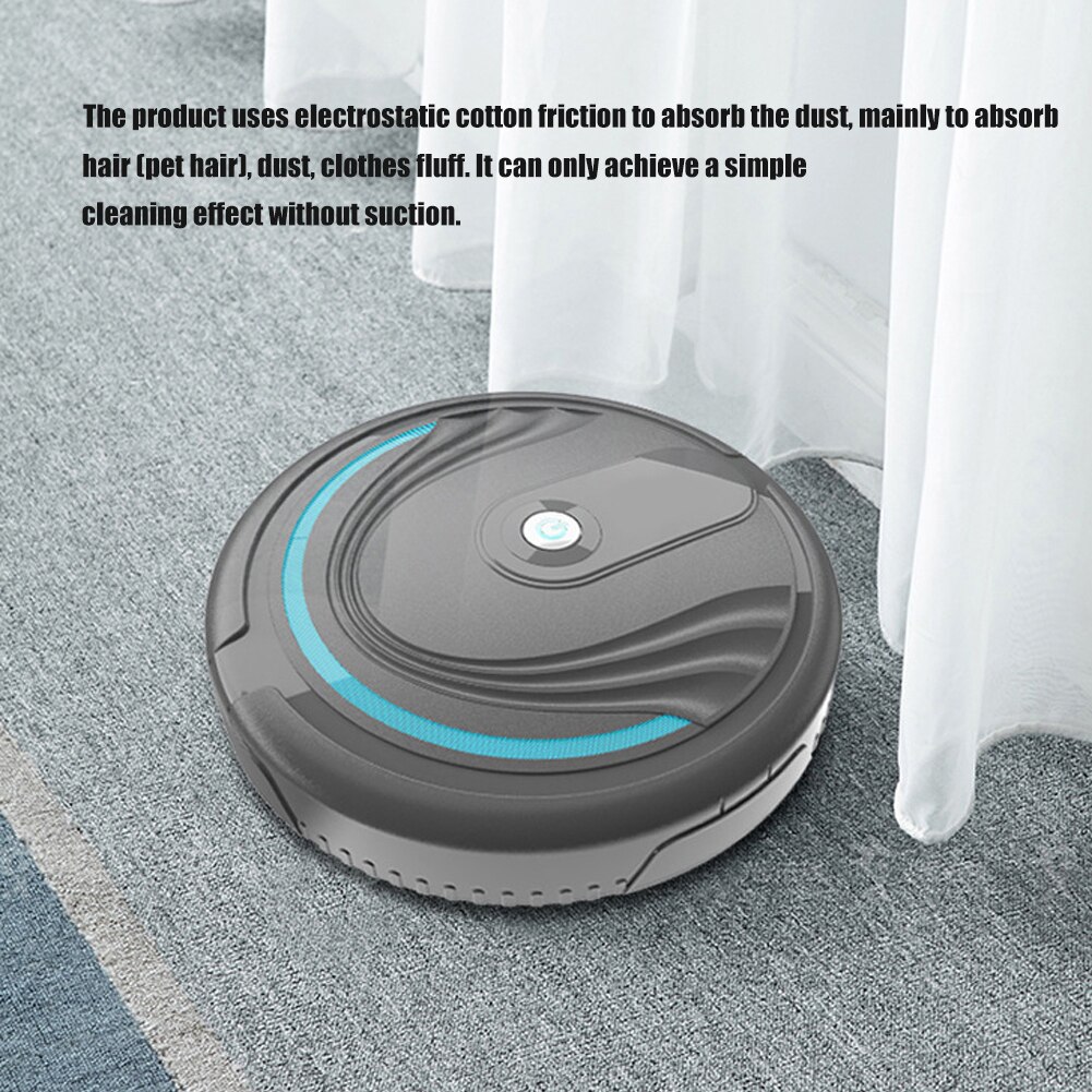 Home Automatic Smart Floor Cleaning Robot Sweeper Dust Remover without Suction Smart Robot Vacuum Cleaner Dust Removal Sweeper