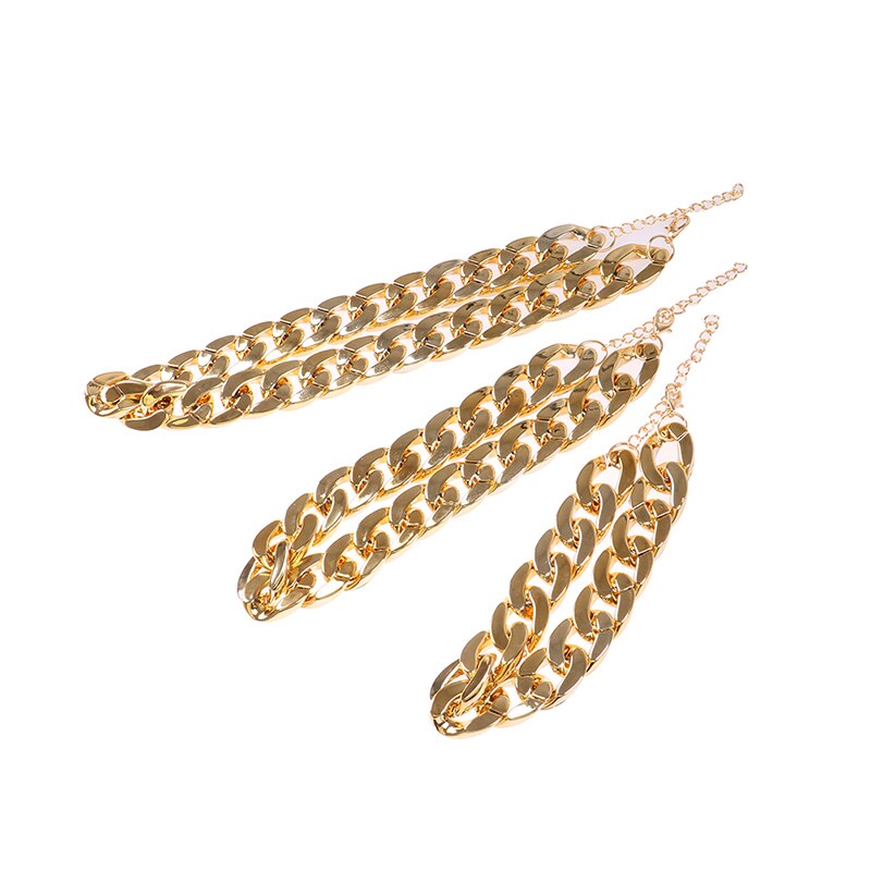 Cadena de oro para perro y gato, Collar ajustable para fotos, accesorios para perros pequeños, cachorros y gatitos, suministros para mascotas, 1 unidad