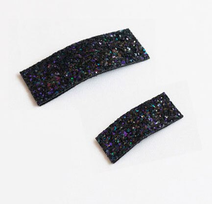 Baby Parent-child Headwear 3 Colors 2 Sizes Square Hair Clips Girls Glitter Sweet Hair Pins Barrettes Kid Hair Accessory: 2