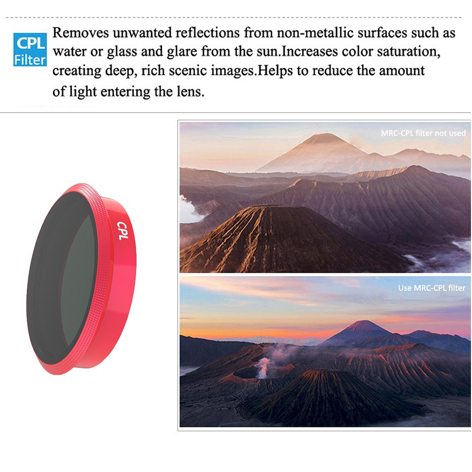 Filter voor sjcam  sj9 strike action camera 4k nd 8 16 32 64 cpl uv rood roze magenta lensfilters kit voor sjcam  sj9 max accessoire