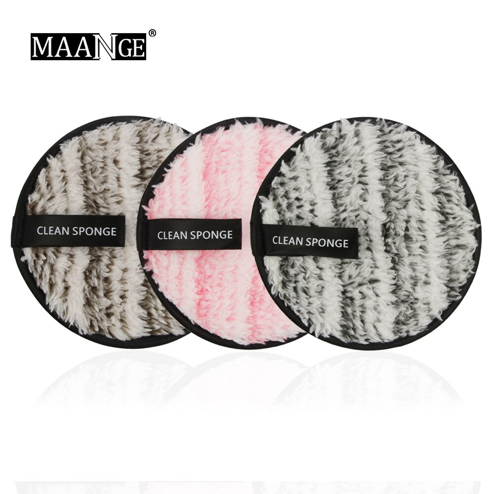 Mikrofaser Tuch Pads Entferner Gesicht Reinigung Handtuch Mehrweg Reinigung machen-hoch Schwamm Doppel Schicht Nagel Kunst Reinigung Wischen Werkzeuge: 3Stck B