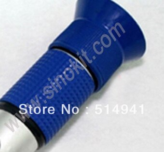 Fruit and Sugar 0-18% Brix Refractometer RHB-18ATC Blue grip
