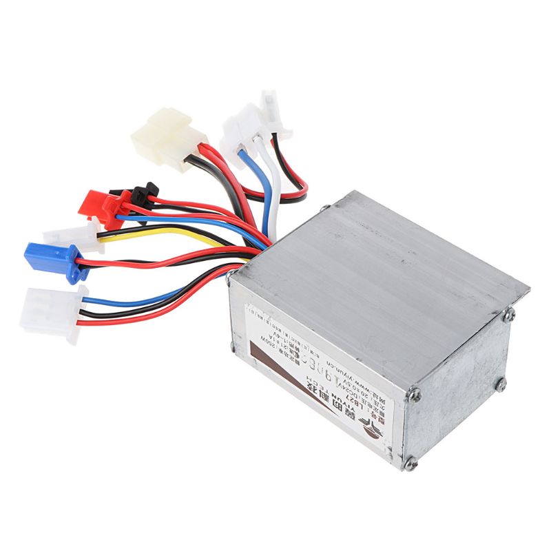 24V 250W Electric Bike Motor Brushed Controller Box for Electric Bicycle Electric Bike Scooter E-bike Motor Accessory