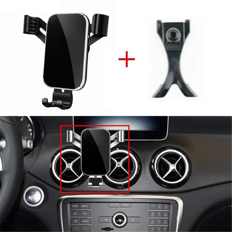 Auto Mobiele Telefoon Houder Luchtuitlaat Mobiele Telefoon Navigatie Houder Voor Mercedes-Benz Gla X156