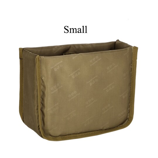 Dslr Camera Tas Leger Geneigd Schoudertas Mannelijke Handtas Toevallige Zadel Camouflage Schoudertassen Nylon Pack D548: Small brown