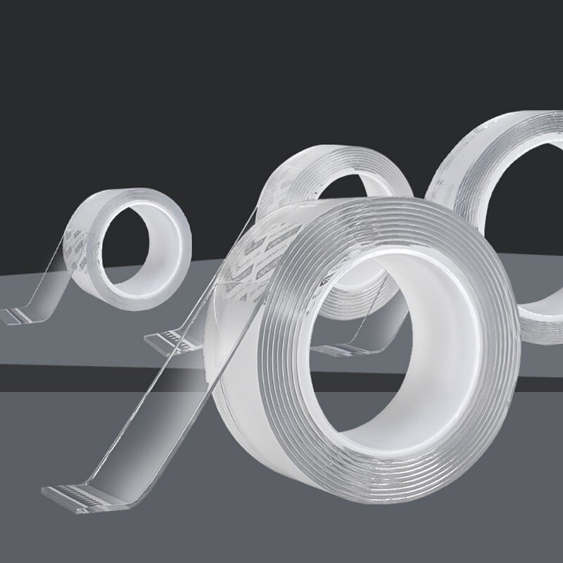 Nano Tape Multifunction Acrylic - Reusable Double Sided Tape Strong Grip Sticky Adhesive Waterproof Scotch