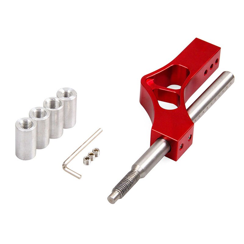 De aluminio de altura ajustable palanca coche pomo del cambio de marchas de palanca de extensión sola curva coche palanca extensor: red