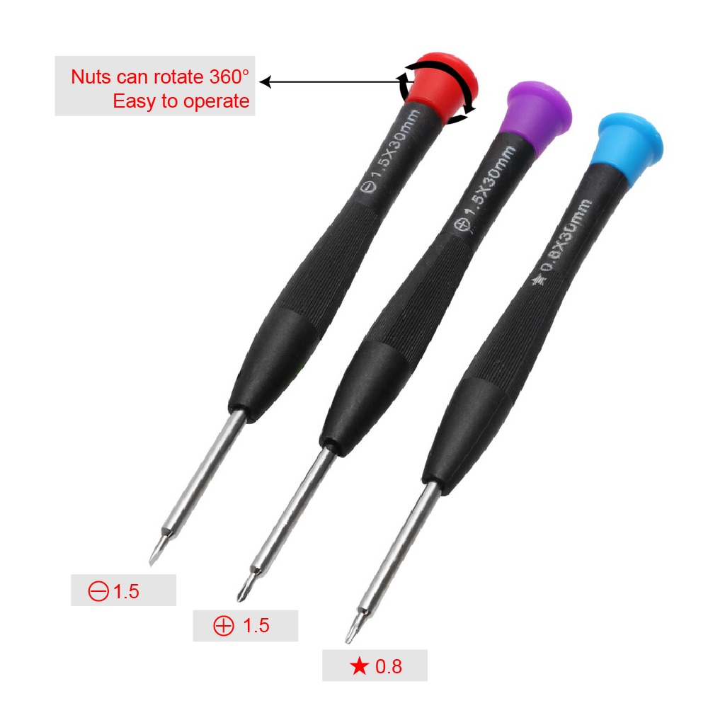 20 In 1 Mobile Phone Repair Tool Set for iPhone iPad Samsung Cell Phone Opening Tools Set Hand Tools Repair Disassemble Kit