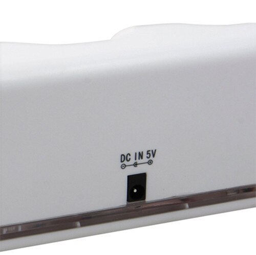 Wit Charger Dock Station 4 Batterij Packs voor Nintendo Wii Afstandsbediening
