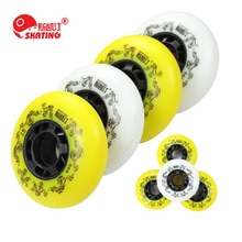branded SCHAATSEN 3rd 90A inline skates wiel remmen roller blade rodas slide schaatsen ruedas voor sliding paiting