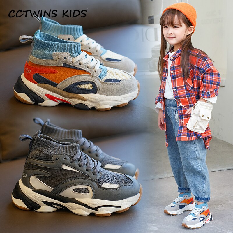 CCTWINS freundlicher Schuhe Frühling Baby Mädchen Hohe Schuhe Jungen Sport Turnschuhe freundlicher Gittergewebe Unterhose Auf lässig Trainer FH2729