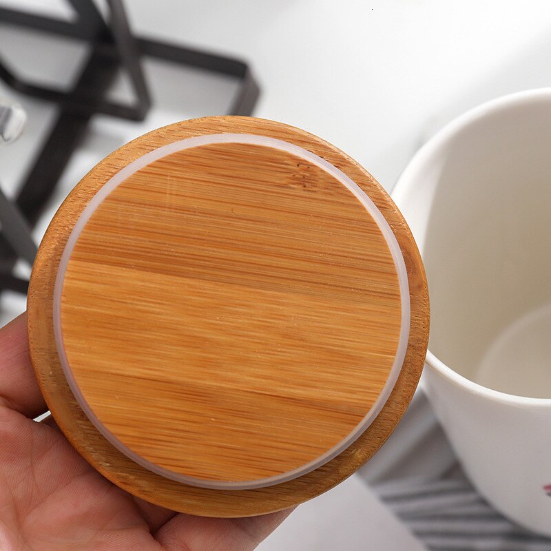 Conteneur de manger avec couvercle | Pot de stockage en céramique scellé pour épices réservoir bouteille de stockage de 480ML café thé Caddy bouteille de rangement de cuisine