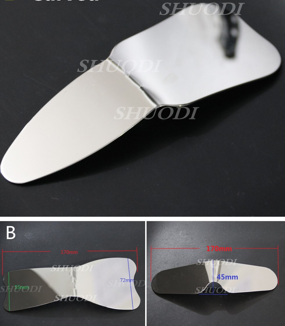 3 pièces/2 pièces ensemble dentaire orthodontique dents blanchissant photographique miroir réflecteur miroir Double face Instrument outil: Combine 1