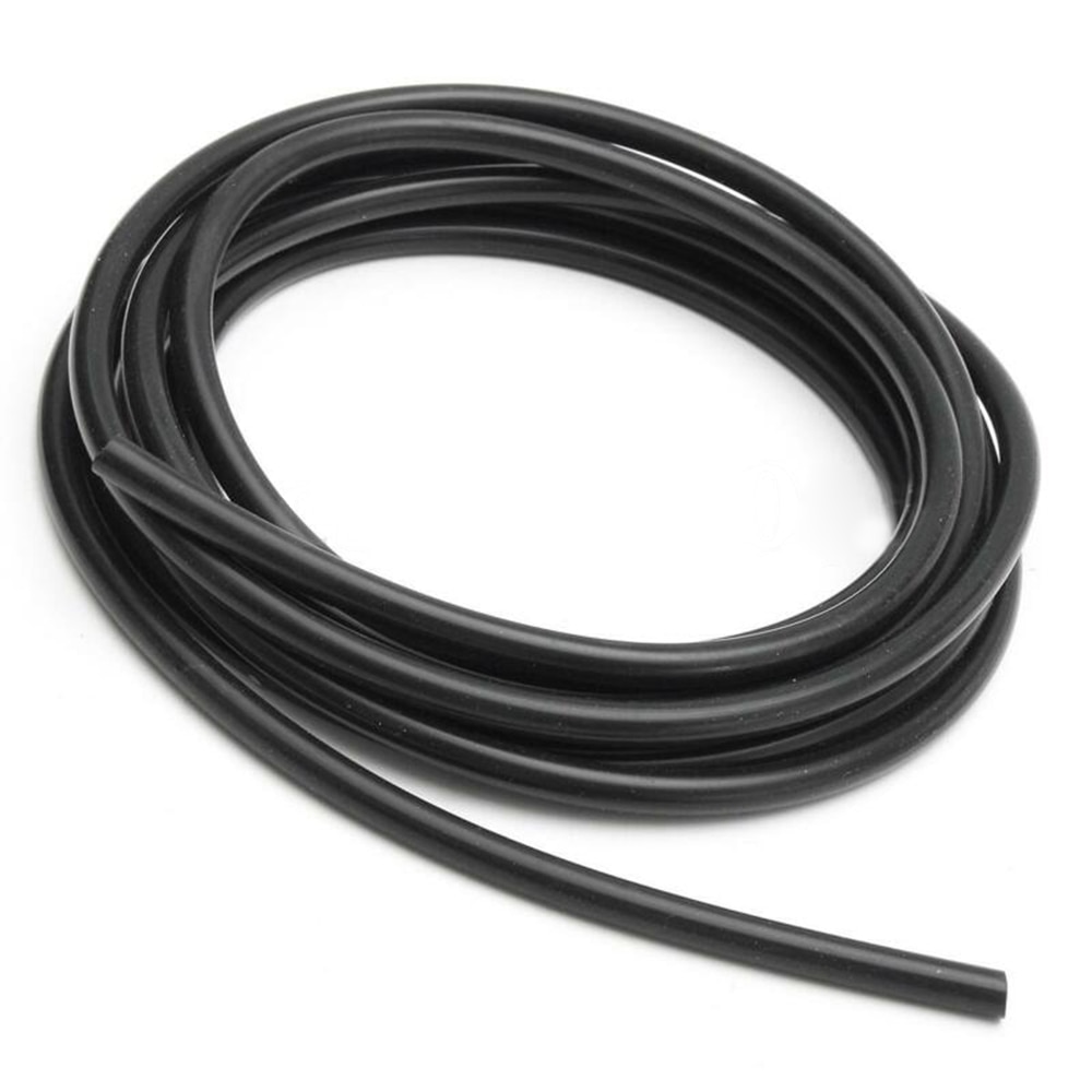 Tube à Vide En Silicone 4mm 5 Métres - Tuyau Silicone Haute Performance Universel Qiilu Pour Voiture, Turbo, Dépression