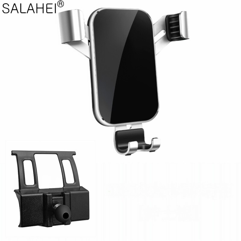 Phone Holder For Toyota RAV4 Interior Dashboard Air Vent Car Mobile Cellphone Bracket Mount GPS Stand Clip Accessories: silver