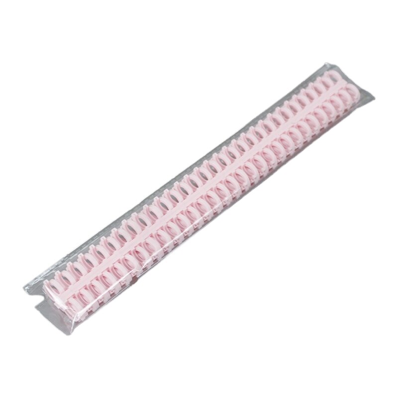 5Pcs 30 Gaten Boek Ring Loose Leaf Binder Spiral Ringen Binding Coil Stekels Plastic Notebook Binder Spiraal Coils Voor diy: LP-10