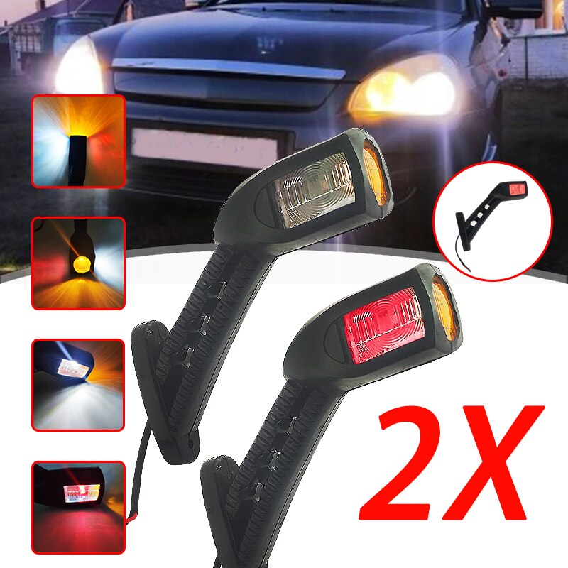 24 V LED oranje amber neon omtrek kant marker 8x lichten trailer chassis truck caravan 24 V LED oranje amber neon omtrek kant marker 8x lichten trailer chassis truck caravan
