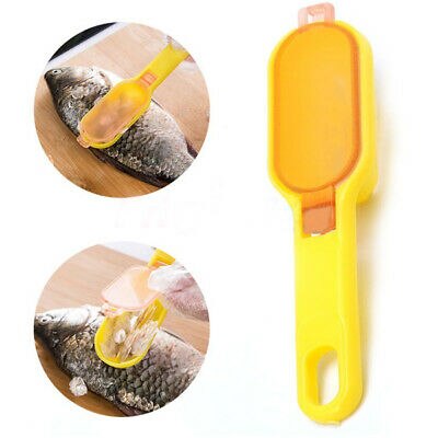 In Geel Plastic Vis Remover Cleaner Ontkalker Scaler Schraper Yx 99 S0375 Verzonden Uit Italië