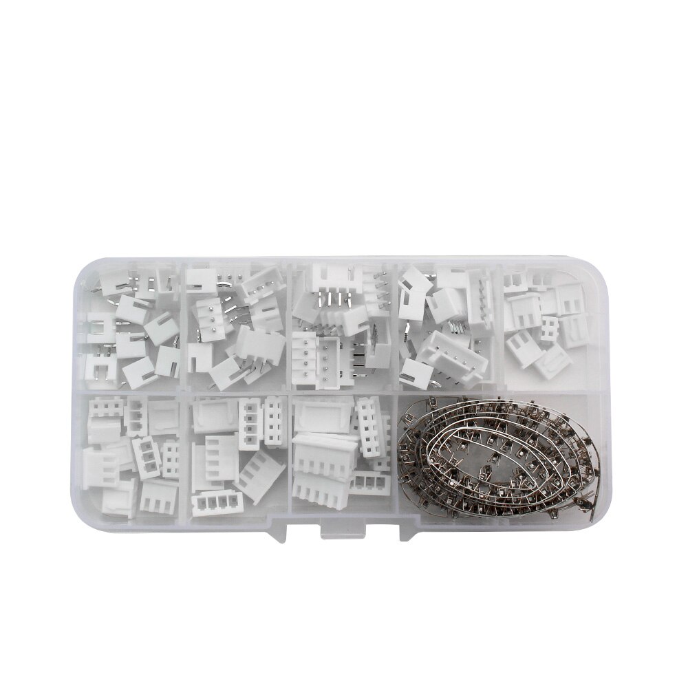 230pz XH2.54 2p 3p 4p 5 spillo JST impostato di connettori kit terminale passo 2.54mm/alloggiamento/spillo connettori filo connettore adattatore XH kit TJC3