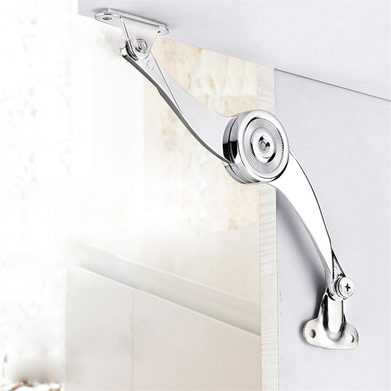 Hydraulisk tilfeldig stopp hengsler kjøkkenskap dør justerbar polsk hengsel møbler løft opp klaffstøtte maskinvare