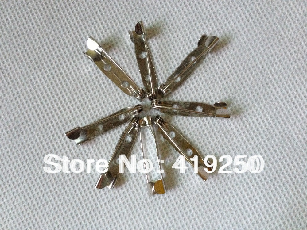 Tyenaza 50 Pezzi di Spille da Bar, Spilla con Chiusura di Sicurezza per La Creazione di Gioielli Fai-da-Te 20/25/32/38 Mm(20mm