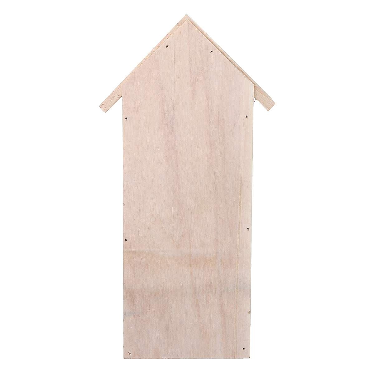 Beehouse Honey Tools Insect Bee House Wooden Insect Bee House Wood Bug Room Hotel Shelter Nests Box Bee House Garden Decoration