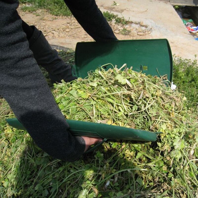 Ramasseur de feuilles de jardin, pelles à main de grande taille, Portable multifonctionnel pour les feuilles de pelouse, outil de ramassage des déchets