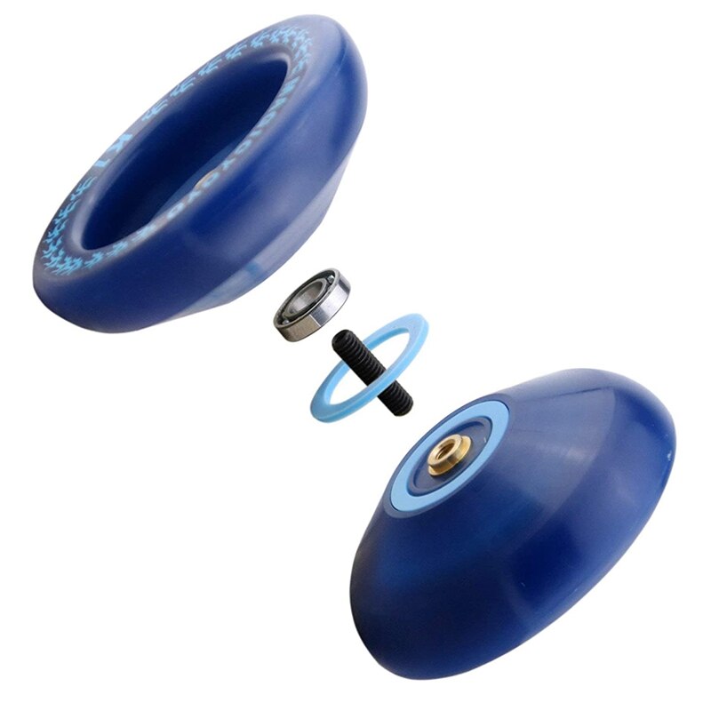 MAGICYOYO Yoyo K1-Plus Responsive – Bleu, Avec Sac, 5 Cordes Et Gant, Débutant