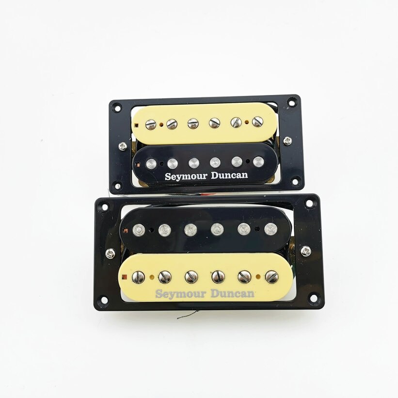 Black / Zebra Set Electric Guitar Pickups Humbucker Pickups 4C Guitar Parts