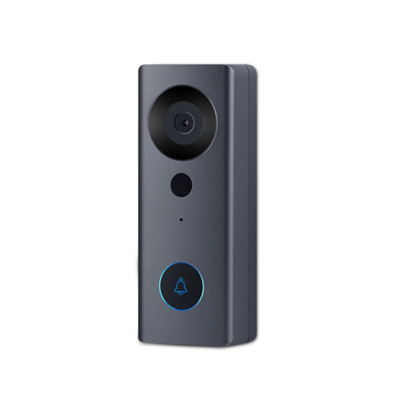 Wireless Smart Doorbell,Doodle Smart Home Visual Doorbell,Tuya Wireless Remote Control Home Video Voice Intercom WIFI Doorbell