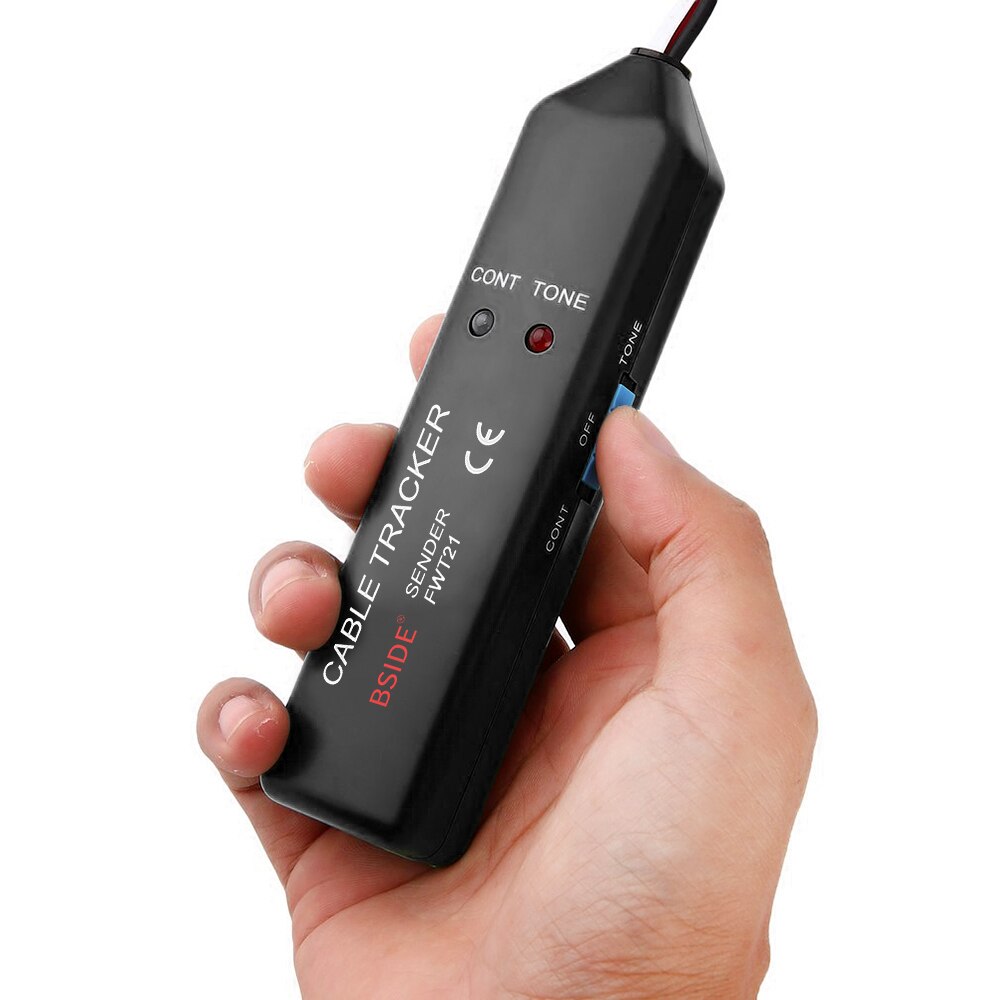 Telefonlinjedetektor linjefinder netværkskabel tester  rj11 tester kontinuitetstest fwt 21 wire trackers kabel tonegenerator