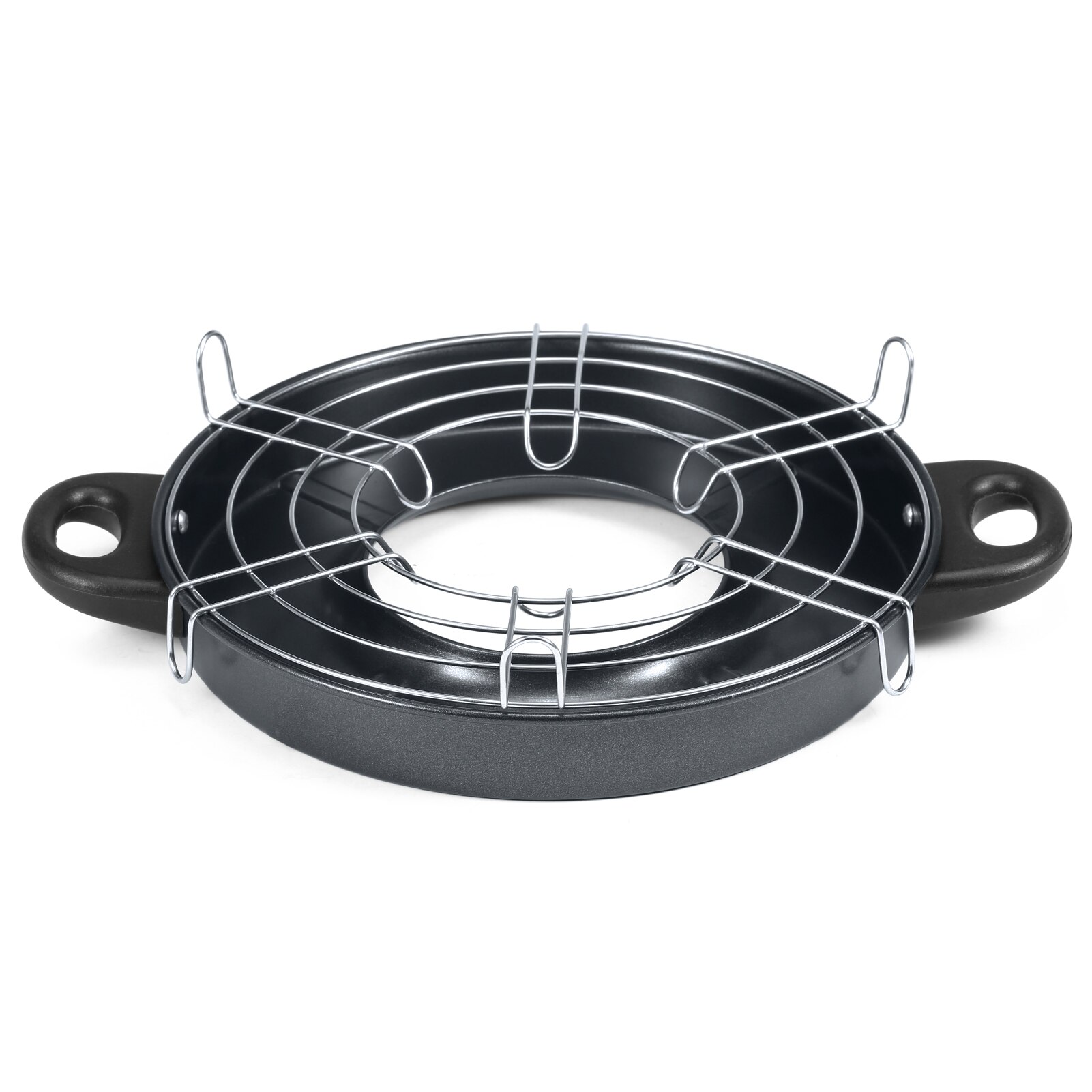 Dual Purpose Barbecue Grill Pan Frypan BBQ Grills Round Pan for Camping Hiking Backpacking Barbecue Tool