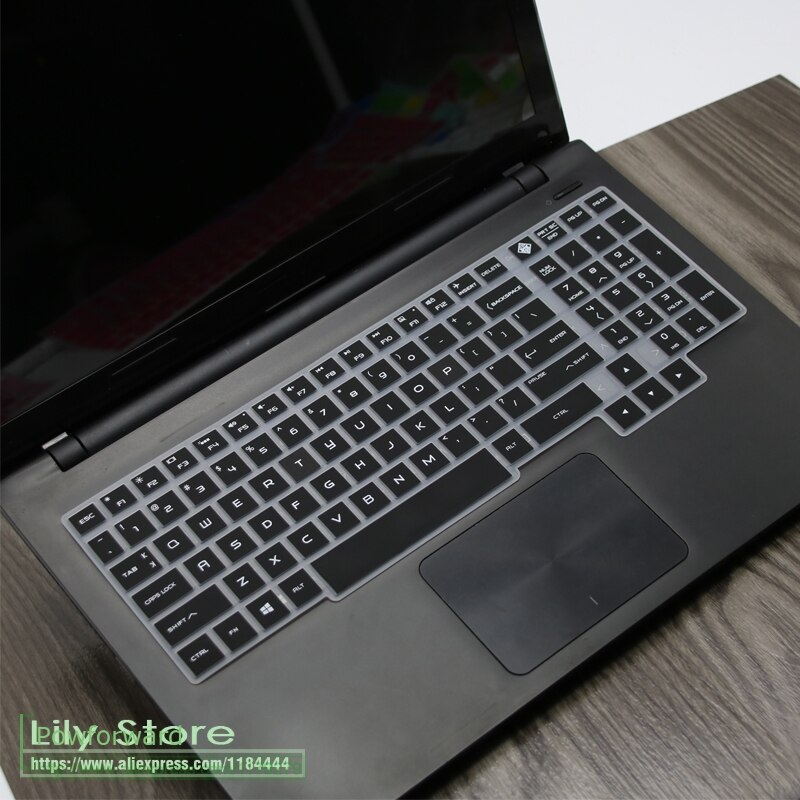 15,6 zoll Tastatur schutz haut Abdeckung für HP Omen 15 15-ce002Ne 15-ce001Ne 15-Ce001la 15-Ce002la 15-Ce011dx 15-Ce007dx 15: Schwarz