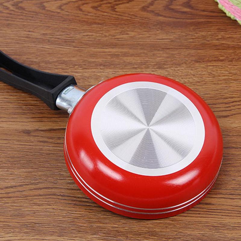 Kleine Koekenpan, Mini Dikke Non-stick Pan, Willekeurige Kleur