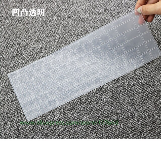 15.6 inch Laptop keyboard Cover Protector Skin For MSI GS65 GF63 P65 PS63 WS65 9TH station Creator Stealth 15" MSI PS42 Notebook: Clear