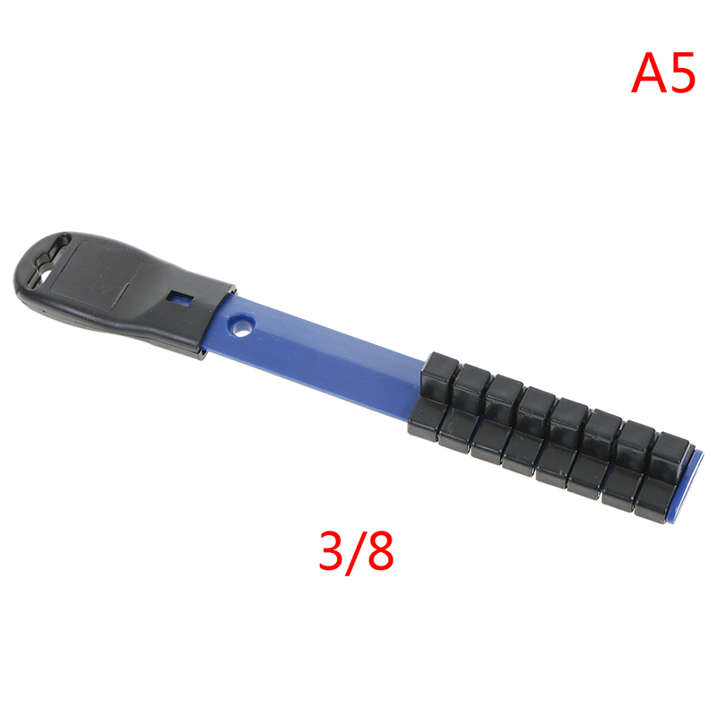 1Pcs 1/4" 3/8" 1/2" Smart Drive Socket Tray Rail Rack Storage Holder Organizer Tool Plastic: A5
