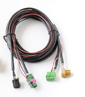 MIB2 CarPlay USB AUX Switch CarPlay MDI USB AMI Adapter Plug Socket Harness Cable For V.W Golf 7 MK7 5G0 035 222 F 5Q0035726H: White