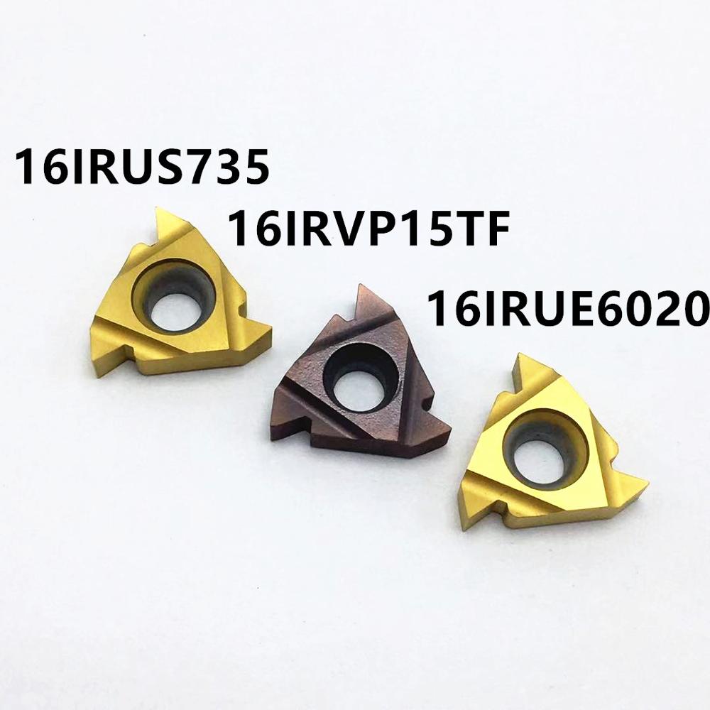 Carbide thread insert 11IR 11ER 16IR 16ER AG60 VP15TF / US735/UE6020 thread lathe tool turning blade turning tool