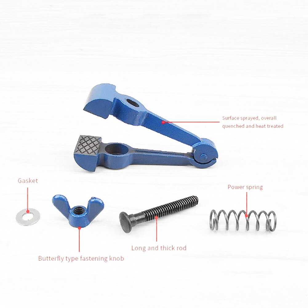 Draagbare Mini Hand Vise Hand Tool Type 25/40/50 Zware Kaak Vice Precisie Bankschroef Accessoires Hand Held Clamp