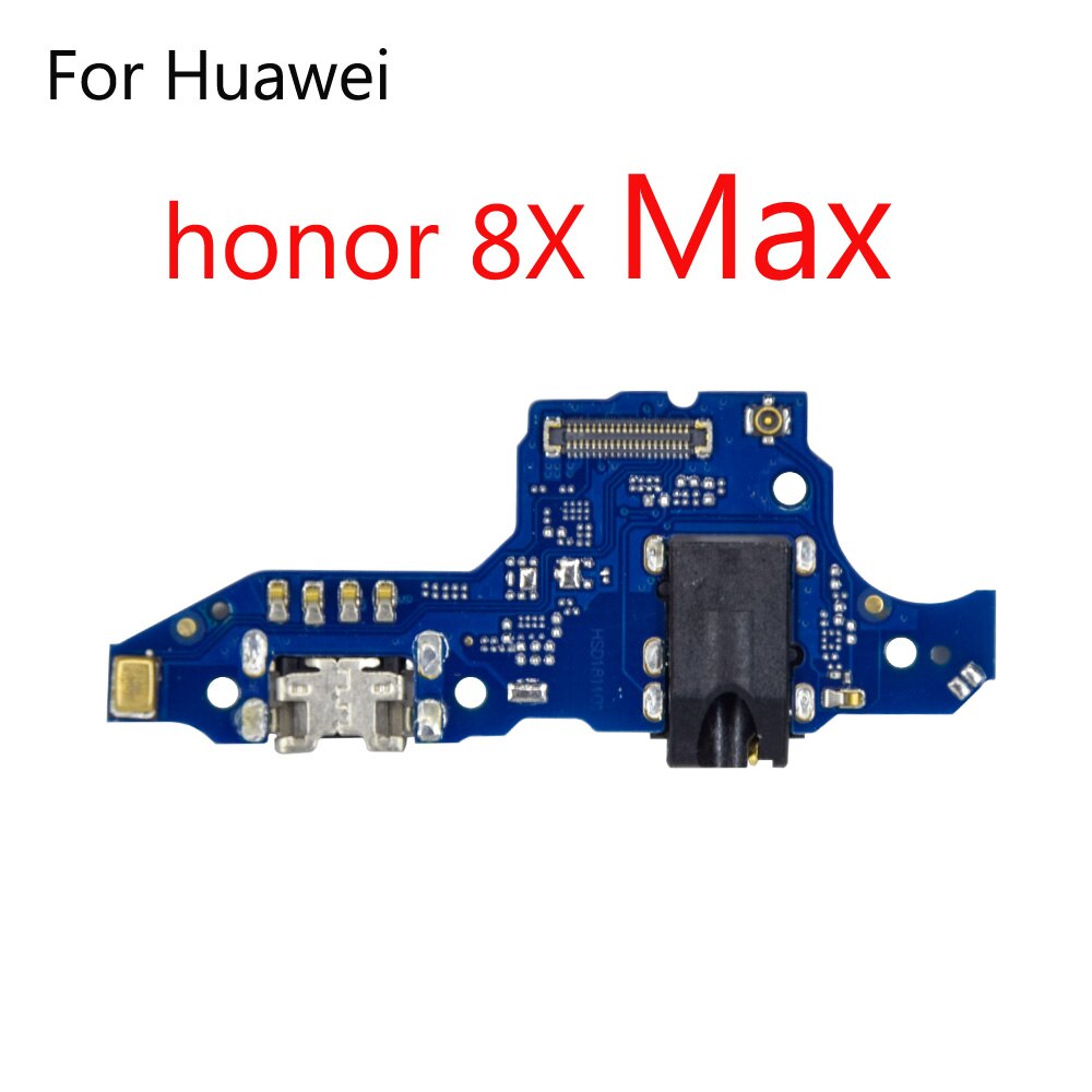 1 sztuk dla Huawei honor 8 9 10 20 lite 8c 8x max 9i v8 v9 v20 USB ładowarka pokładzie złącze ładowania Dock Flex Cable naprawy części: For honor 8X max