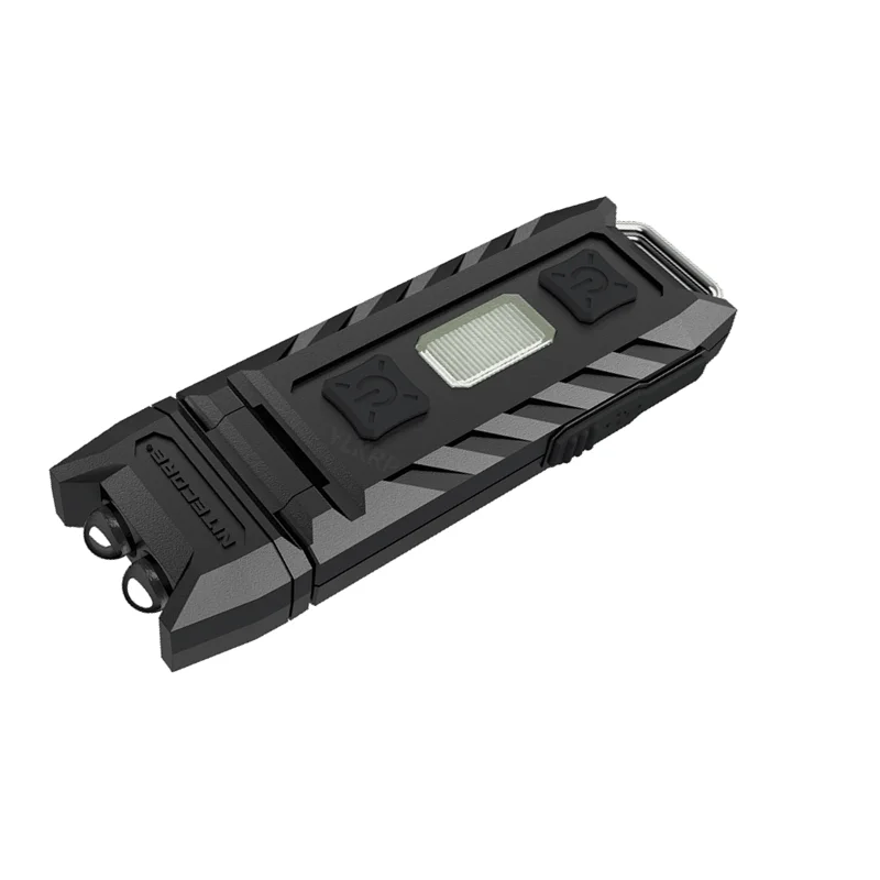 NITECORE THUMB Luz de trabajo Llavero Luz 85 Lúmenes Recargable 120 ° Mini linterna LED con fuente de luz dual y esquina del pulgar